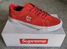 Vans Sid X Supreme Fck Em Red