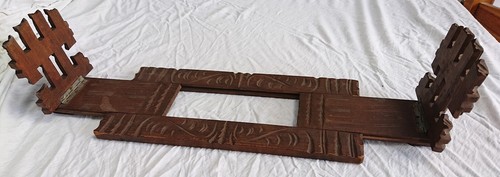 Antique carved chinese folding - antique,