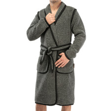 Luxury Woolen Men BATH ROBE
