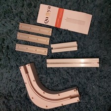 Quoya Right Angle plus additional connectors and curtain track for motorised