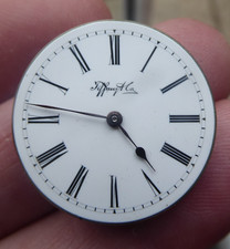 RARE TIFFANY & CO ANTIQUE   POCKET WATCH MOVEMENT