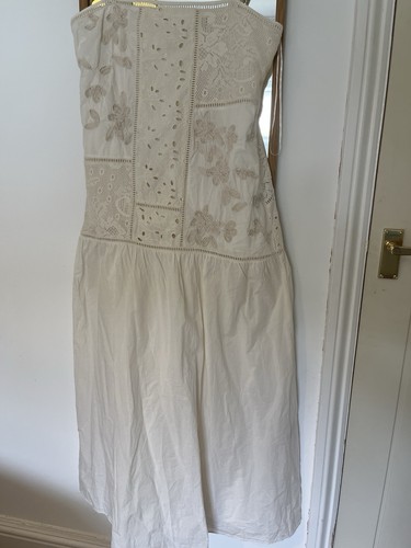 Zara cream broderie anglaise - broderie,