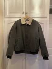 Zara Mens XL Grey Denim And