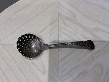 sugar sifter spoon silver