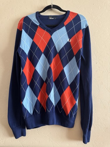Fred perry neck jumper - v-neck,