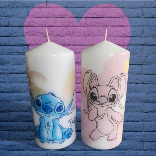 New lilo stitch candles - stitch, 2x