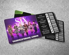 Theatre Ticket | Personalised Surprise Reveal Show/Theatre/Musical | Keepsake