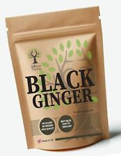 Black Ginger Capsules 500mg Clean Natural Thai Ginger Powder Vegan Supplement