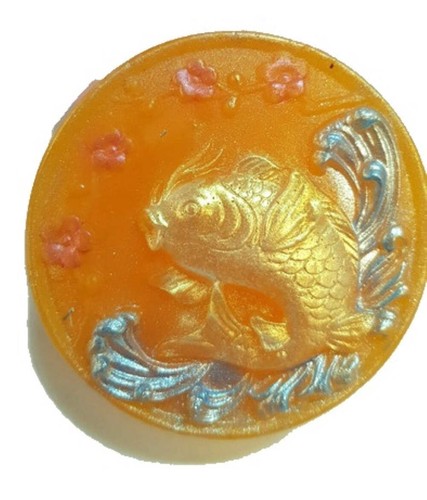 Goldfish leaping pond - goldfish, silicone