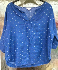 MONSOON Tunic Top Large Blue