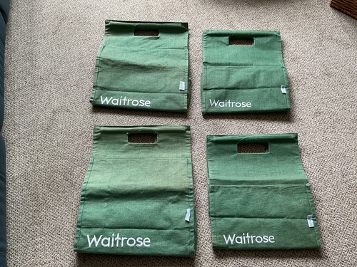 Waitrose jute shopping bags - waitrose,