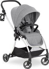 hauck Colibri Reversable Pushchair Travel Stroller with Pram Unit Raincover Grey