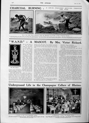 Original old antique print - old,