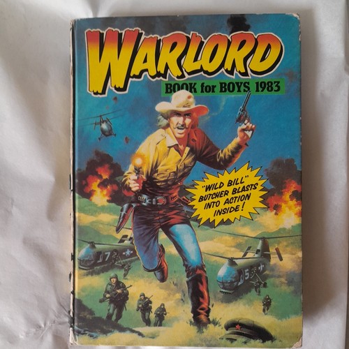 Warlord book for boys 1983 - boys,