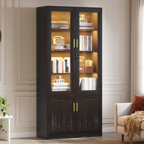 Display cabinet with glass - display,