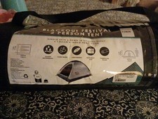 Blackout Festival 2 Person Tent Mountain Warehouse Silver