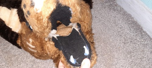 Fursuit head brown - lq/mq,