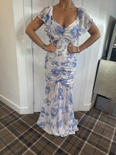 LIPSY SIZE 12 DRESS BLUE