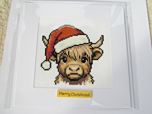 Completed christmas cross - completed,