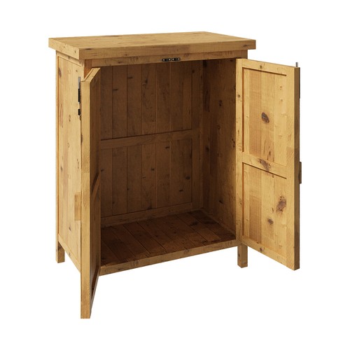 Wooden garden storage shed fir - garden,
