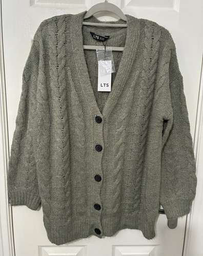Lts green cable knit - lts,