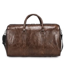 Mens PU Leather Duffle Weekend
