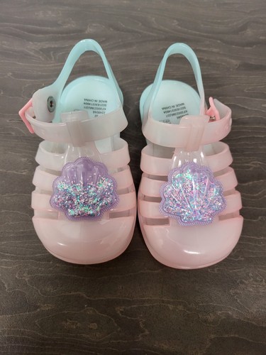 Jelly shoe glitter sandle - jelly,