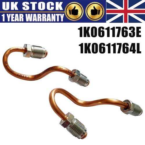 2pcs rear brake pipes - rear,