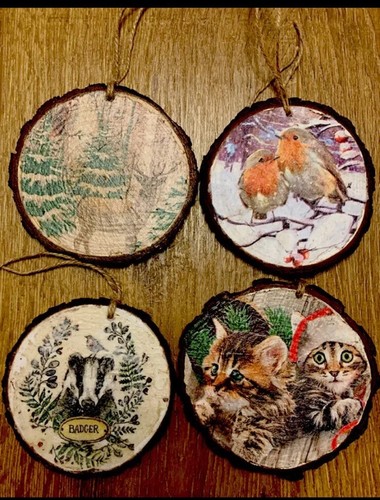 Each 9cm woodland - £4.99,
