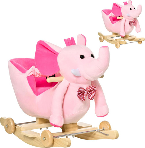 Plush baby ride on - in,