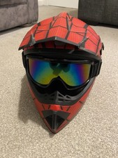 Kids Full Face Bike Helmet Spider-Man Design