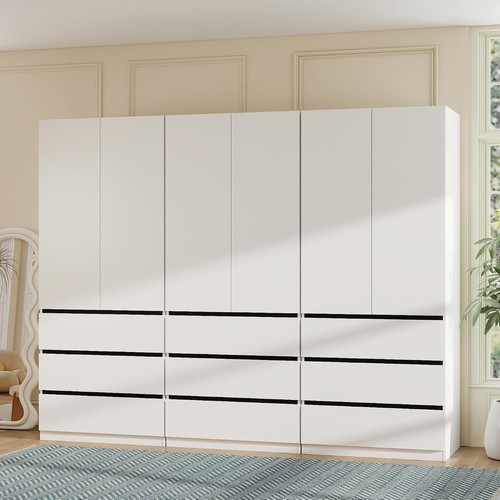 White wardrobe with - with, 6