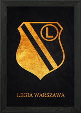 Legia Warszawa Golden Framed