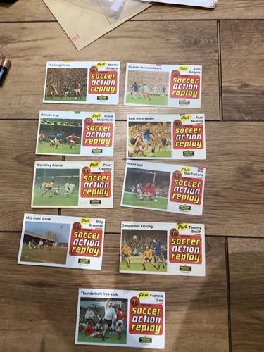 Rare letraset soccer - rare, action