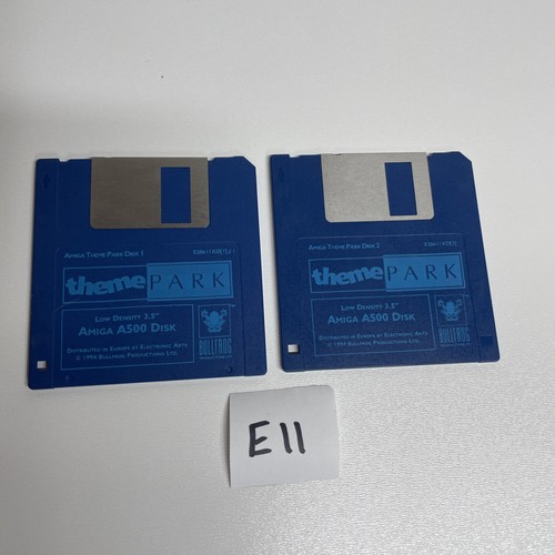 Theme park amiga a500 game - park,