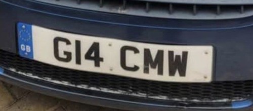 G14 cmw car registration - g14, uk
