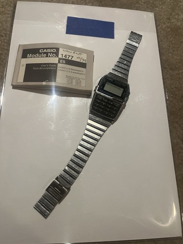 Vintage casio calculator data - casio,