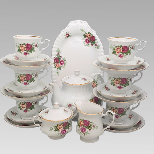 Chodziez poland 22pc tea set - poland,