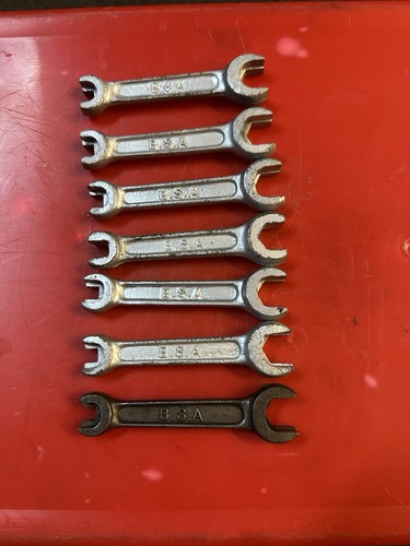 Vintage way bsa spanners - vintage, 4-way