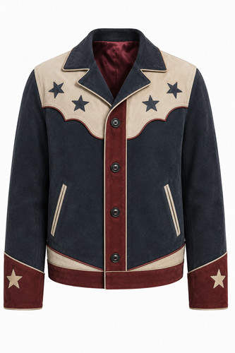 Men western cowboy leather - western,