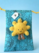 Jelly Bag Charm Key Ring cat -
