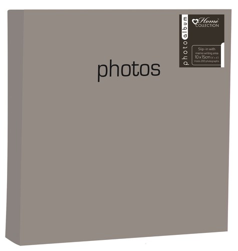 Silver photo album holds 200 - photo,