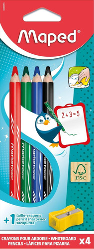 Maped wooden dry erase - wooden,