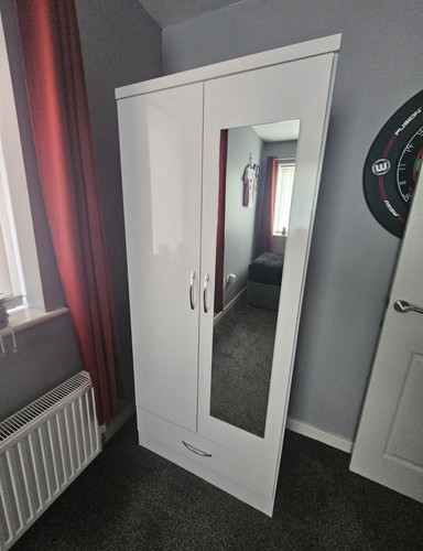 White gloss freestanding - white,