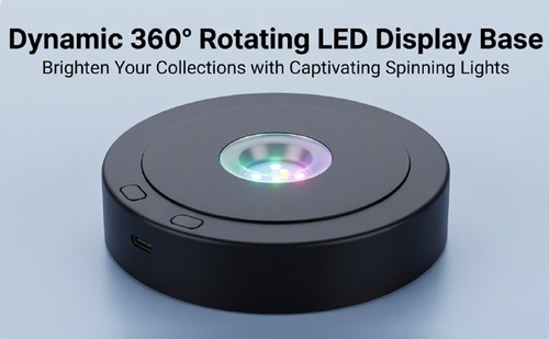 Rotating led display base - rotating,