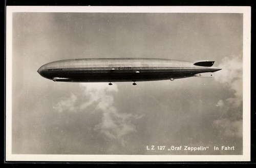 127 graf zeppelin in - lz,