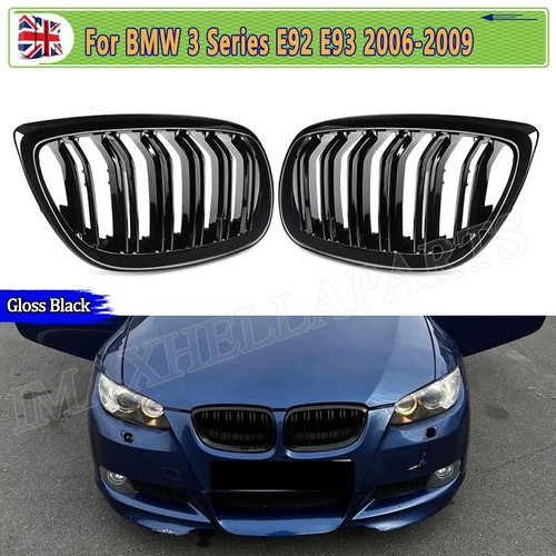 Dual front kidney grilles - front,