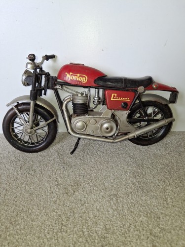 Norton model motorbike metal - norton,