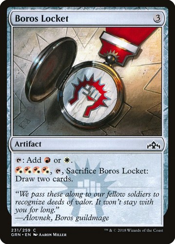 Boros locket 231 - |, #231