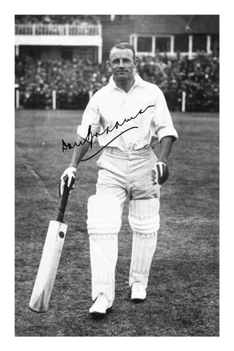Don bradman signed - don,